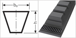 Клиновой ремень ZX 48 ZX 1242 ContiTech фото | shop-crystal.ru