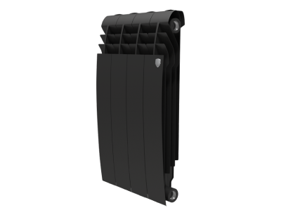 Радиатор биметалл Royal Thermo BiLiner 500 Noir Sable - 4 секц. фото | shop-crystal.ru