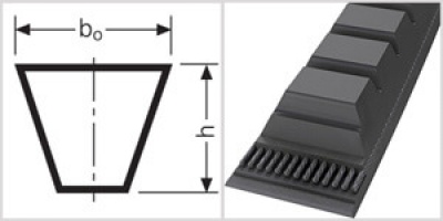 Клиновой ремень ZX 65 ZX 1674 ContiTech фото | shop-crystal.ru