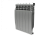 Радиатор биметалл Royal Thermo BiLiner 500 Silver Satin - 4 секц. фото | shop-crystal.ru