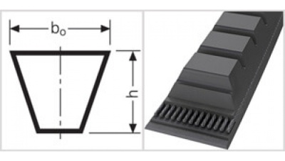 Клиновой ремень BX 23 BX 629 ContiTech фото | shop-crystal.ru